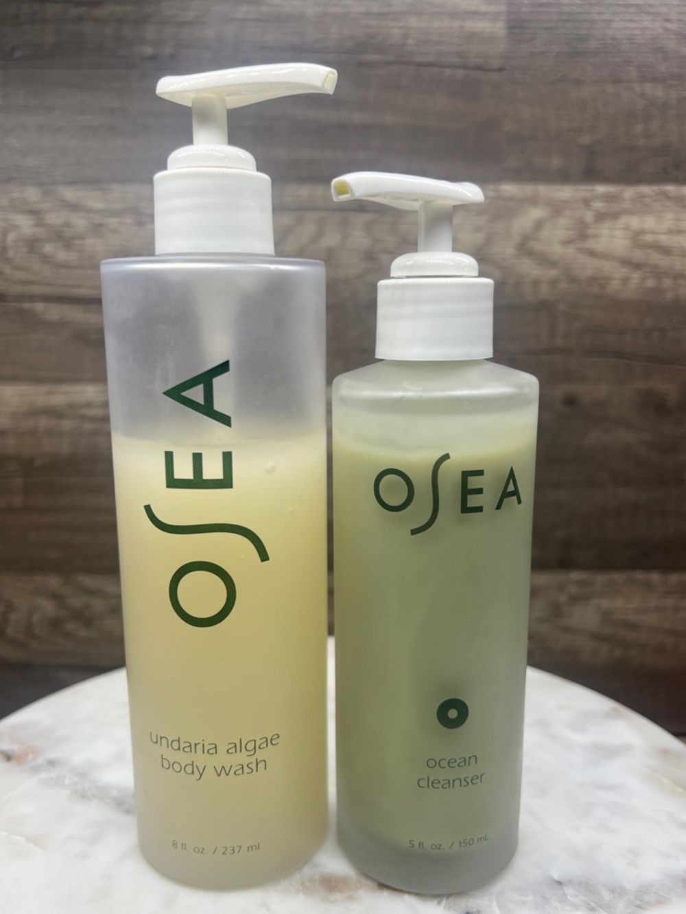 OSEA Undaria Algae Body Wash + Face Ocean Cleanser - (Set of 2)